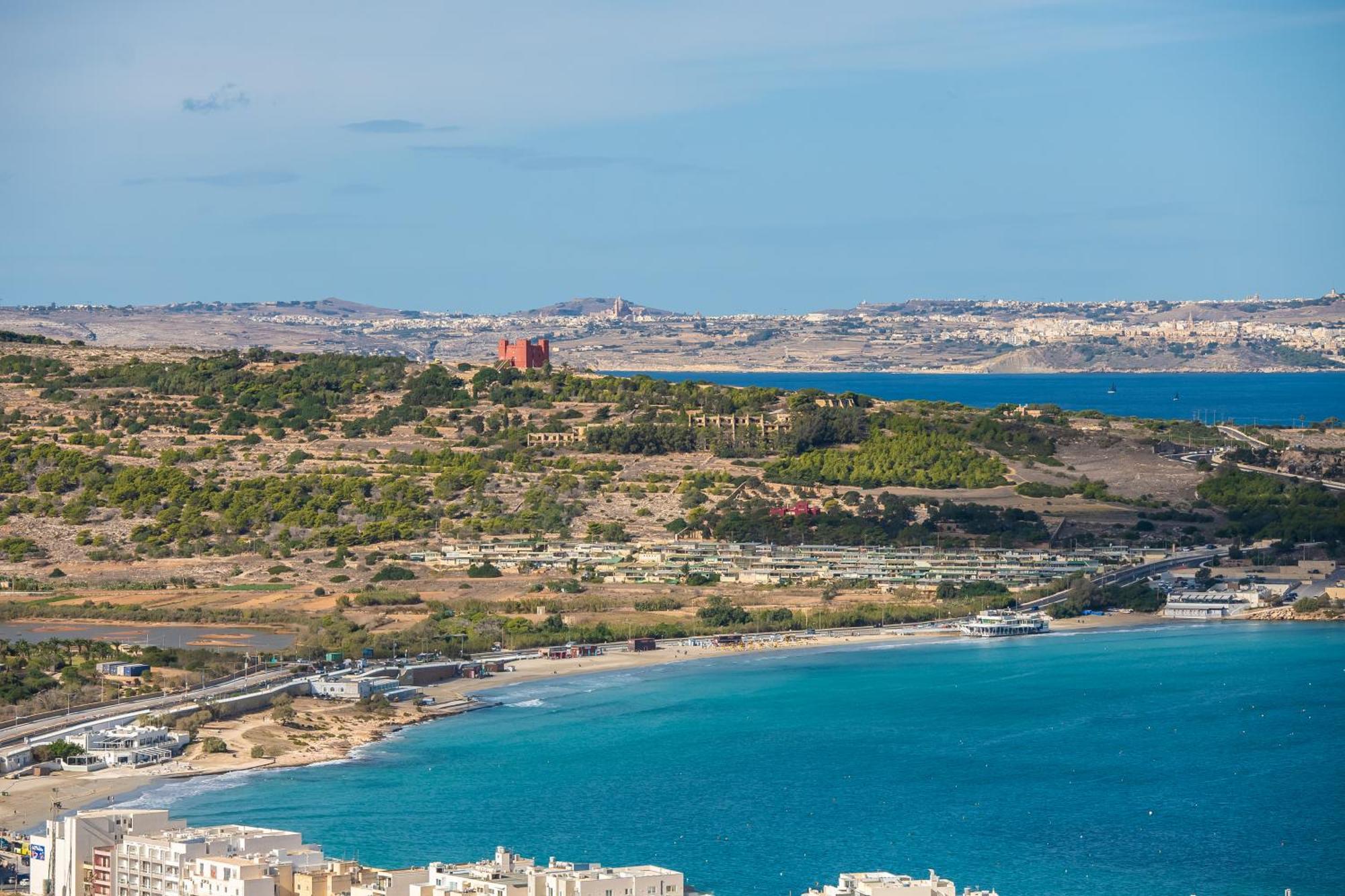 Clifftop Modern Apartment Mellieħa Zewnętrze zdjęcie