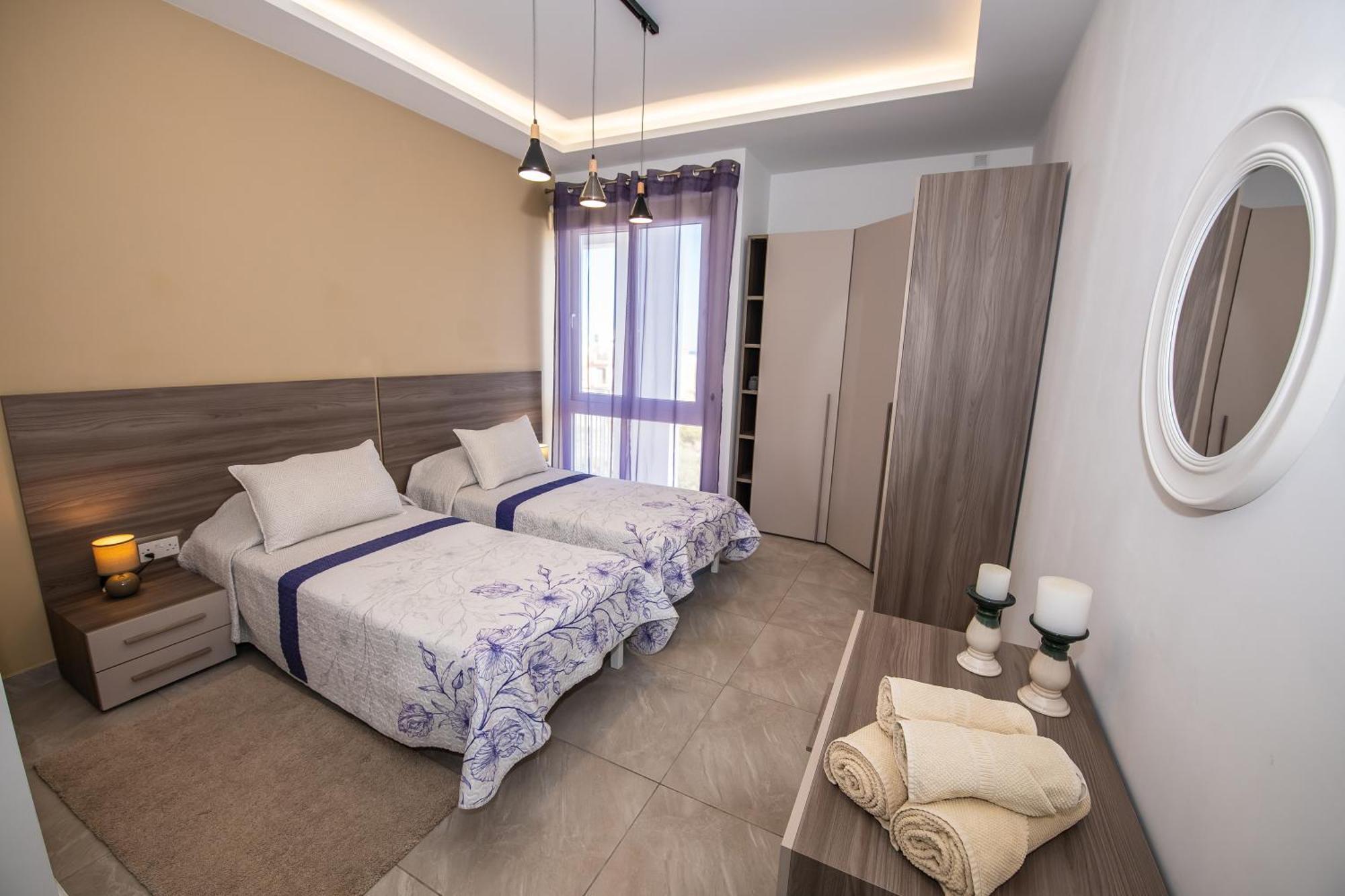 Clifftop Modern Apartment Mellieħa Zewnętrze zdjęcie