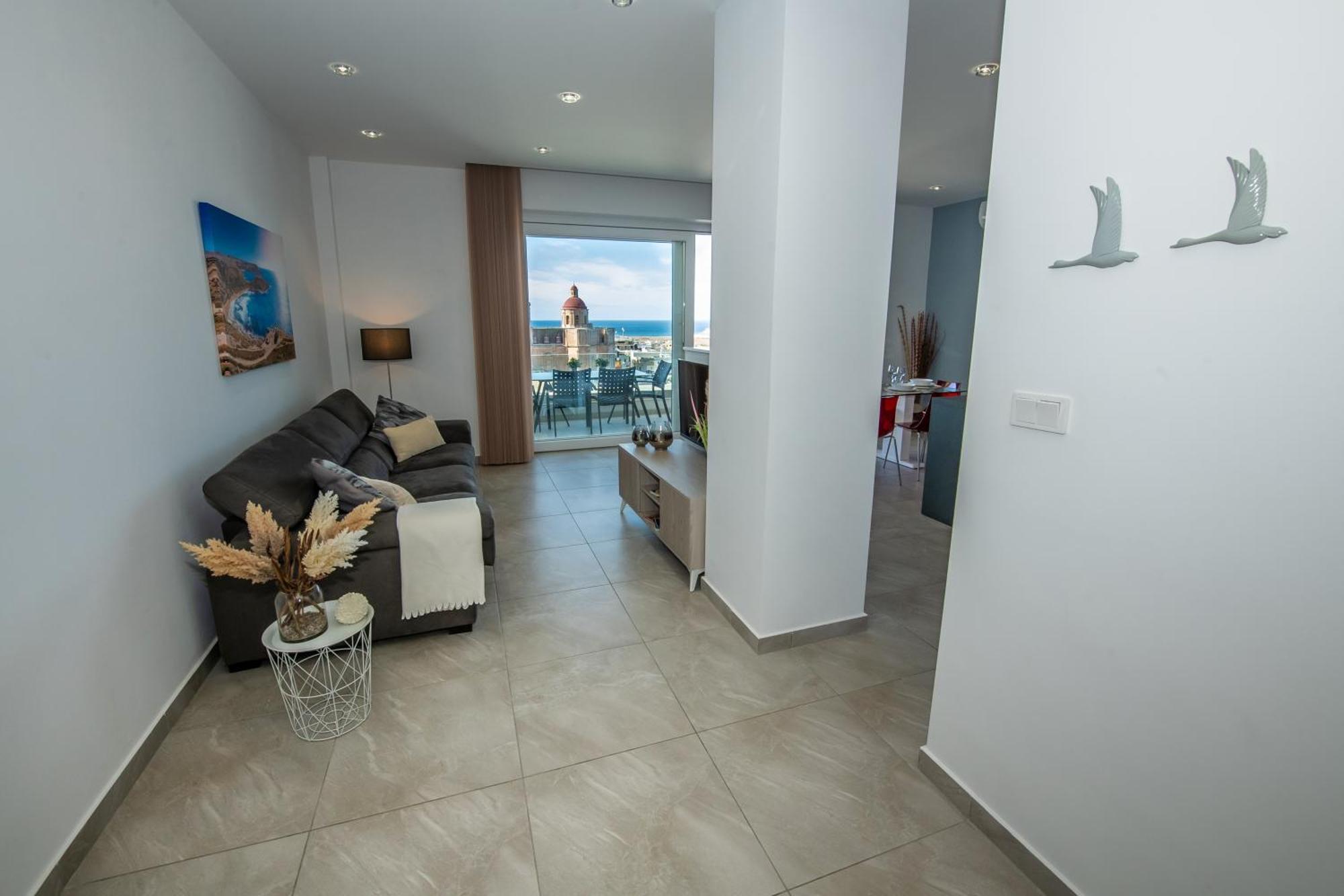 Clifftop Modern Apartment Mellieħa Zewnętrze zdjęcie