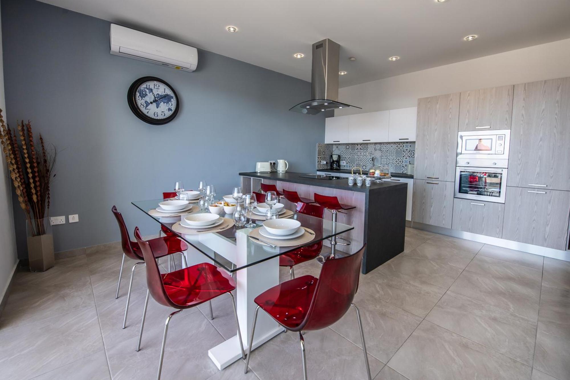 Clifftop Modern Apartment Mellieħa Zewnętrze zdjęcie